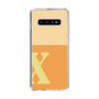 Slim Protection Case［ Original - initial two tone - X orange ］