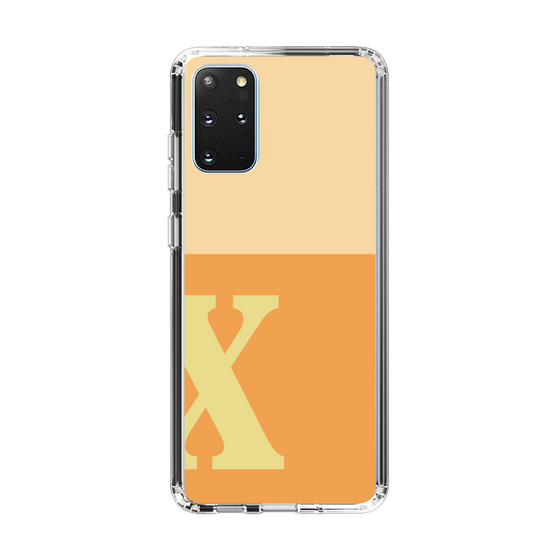 Slim Protection Case［ Original - initial two tone - X orange ］