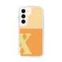 Slim Protection Case［ Original - initial two tone - X orange ］