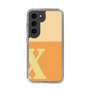 Slim Protection Case［ Original - initial two tone - X orange ］