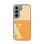 Slim Protection Case［ Original - initial two tone - X orange ］