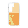 Slim Protection Case［ Original - initial two tone - X orange ］