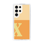 Slim Protection Case［ Original - initial two tone - X orange ］