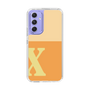 Slim Protection Case［ Original - initial two tone - X orange ］