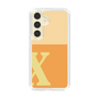 Slim Protection Case［ Original - initial two tone - X orange ］
