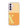 Slim Protection Case［ オリジナル - initial two tone - X orange ］