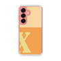 Slim Protection Case［ Original - initial two tone - X orange ］