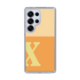 Slim Protection Case［ Original - initial two tone - X orange ］