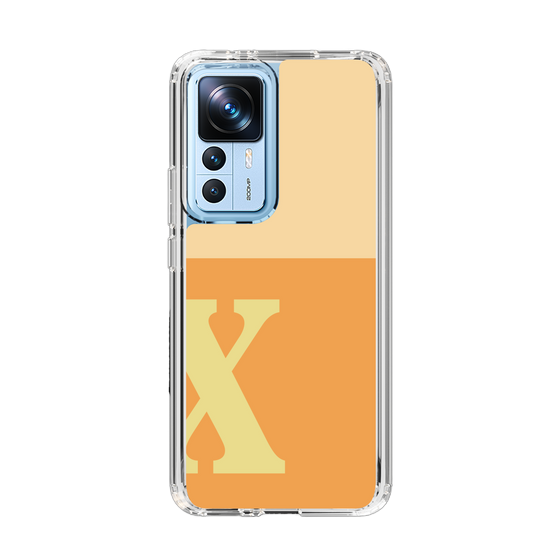 Slim Protection Case［ Original - initial two tone - X orange ］