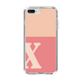 Slim Protection Case［ Original - initial two tone - X pink ］