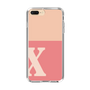 Slim Protection Case［ Original - initial two tone - X pink ］