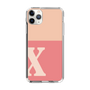 Slim Protection Case［ Original - initial two tone - X pink ］