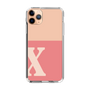 Slim Protection Case［ Original - initial two tone - X pink ］