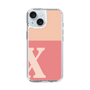 Slim Protection Case［ Original - initial two tone - X pink ］