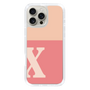 Slim Protection Case［ オリジナル - initial two tone - X pink ］