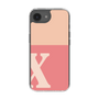 Slim Protection Case［ Original - initial two tone - X pink ］