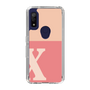 Slim Protection Case［ Original - initial two tone - X pink ］