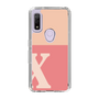 Slim Protection Case［ Original - initial two tone - X pink ］