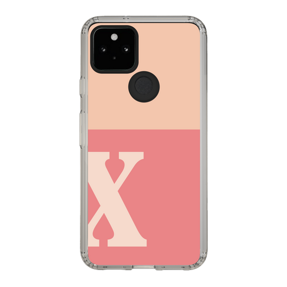 Slim Protection Case［ Original - initial two tone - X pink ］