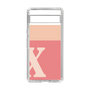 Slim Protection Case［ Original - initial two tone - X pink ］