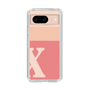 Slim Protection Case［ Original - initial two tone - X pink ］
