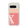 Slim Protection Case［ Original - initial two tone - X pink ］