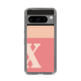 Slim Protection Case［ Original - initial two tone - X pink ］
