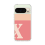 Slim Protection Case［ Original - initial two tone - X pink ］