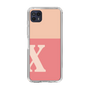 Slim Protection Case［ Original - initial two tone - X pink ］