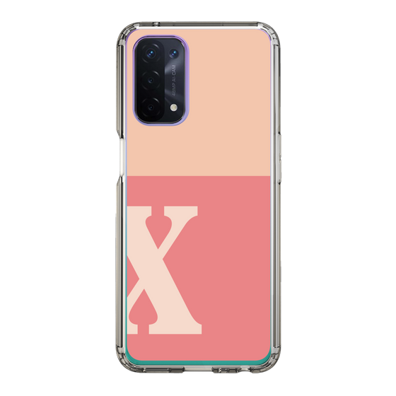 Slim Protection Case［ Original - initial two tone - X pink ］