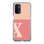 Slim Protection Case［ Original - initial two tone - X pink ］