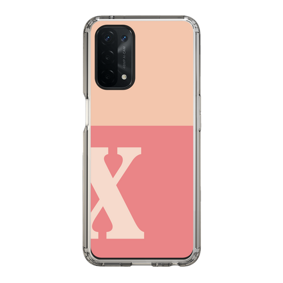Slim Protection Case［ Original - initial two tone - X pink ］
