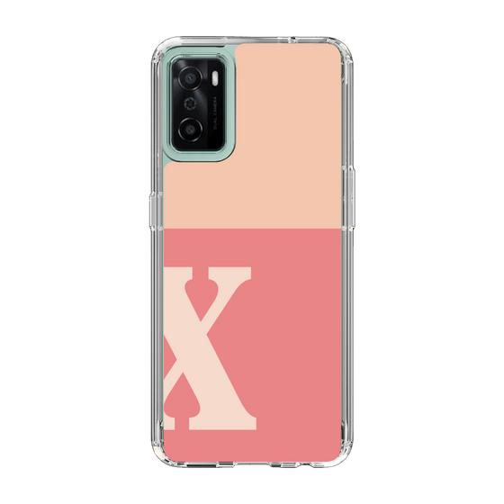 Slim Protection Case［ Original - initial two tone - X pink ］