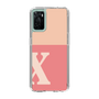 Slim Protection Case［ Original - initial two tone - X pink ］