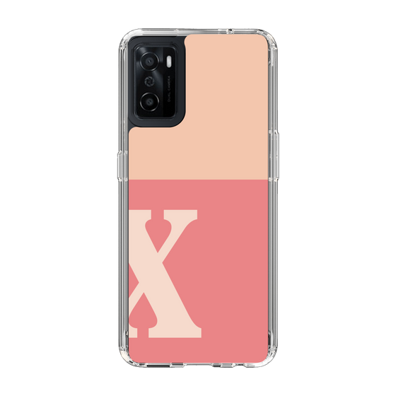 Slim Protection Case［ Original - initial two tone - X pink ］