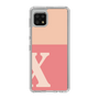 Slim Protection Case［ Original - initial two tone - X pink ］