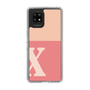 Slim Protection Case［ Original - initial two tone - X pink ］