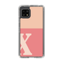Slim Protection Case［ Original - initial two tone - X pink ］