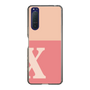 Slim Protection Case［ Original - initial two tone - X pink ］