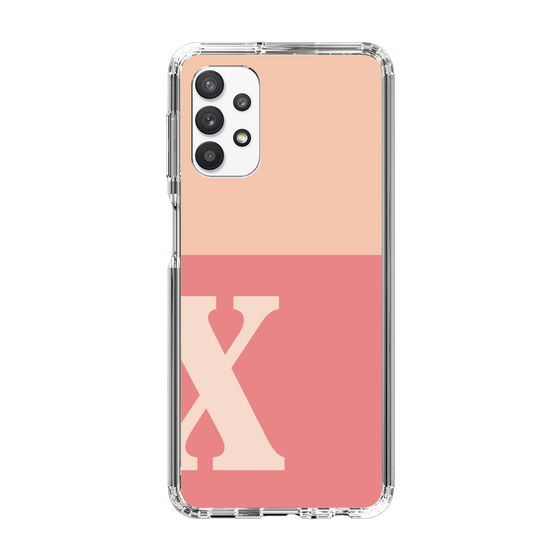 Slim Protection Case［ Original - initial two tone - X pink ］