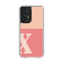 Slim Protection Case［ Original - initial two tone - X pink ］