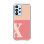 Slim Protection Case［ Original - initial two tone - X pink ］