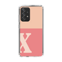 Slim Protection Case［ Original - initial two tone - X pink ］