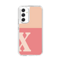 Slim Protection Case［ Original - initial two tone - X pink ］