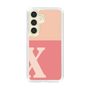 Slim Protection Case［ Original - initial two tone - X pink ］