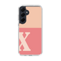 Slim Protection Case［ オリジナル - initial two tone - X pink ］