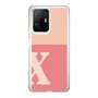 Slim Protection Case［ Original - initial two tone - X pink ］