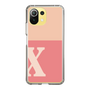 Slim Protection Case［ Original - initial two tone - X pink ］