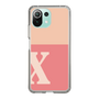 Slim Protection Case［ Original - initial two tone - X pink ］