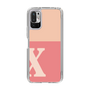 Slim Protection Case［ Original - initial two tone - X pink ］